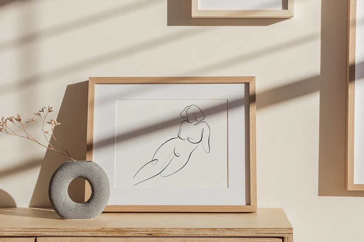 BODY - abstract one line art