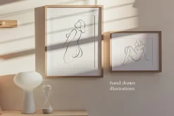 BODY - abstract one line art