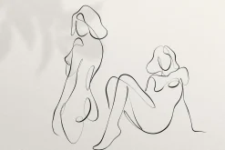 BODY - abstract one line art