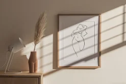 BODY - abstract one line art