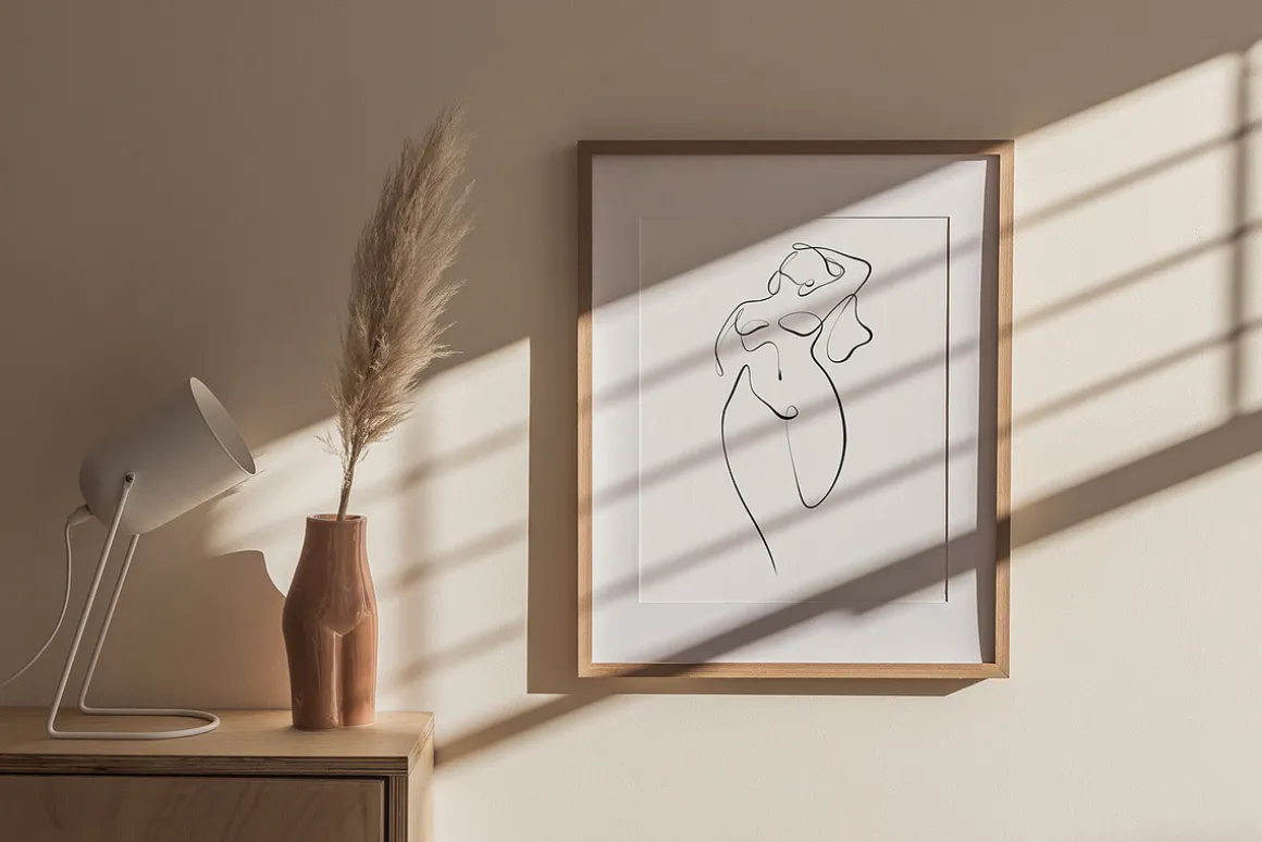 BODY - abstract one line art