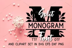 Bogi Split Monogram