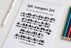 Bogi Split Monogram