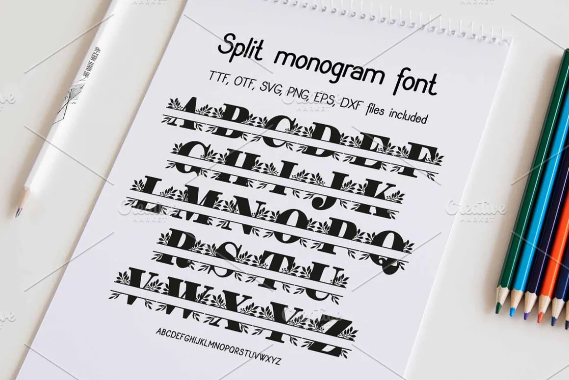 Bogi Split Monogram