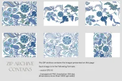 Bohemian Spirit 6 Seamless Patterns