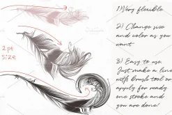 Bohemian magic. Illustrator brushes