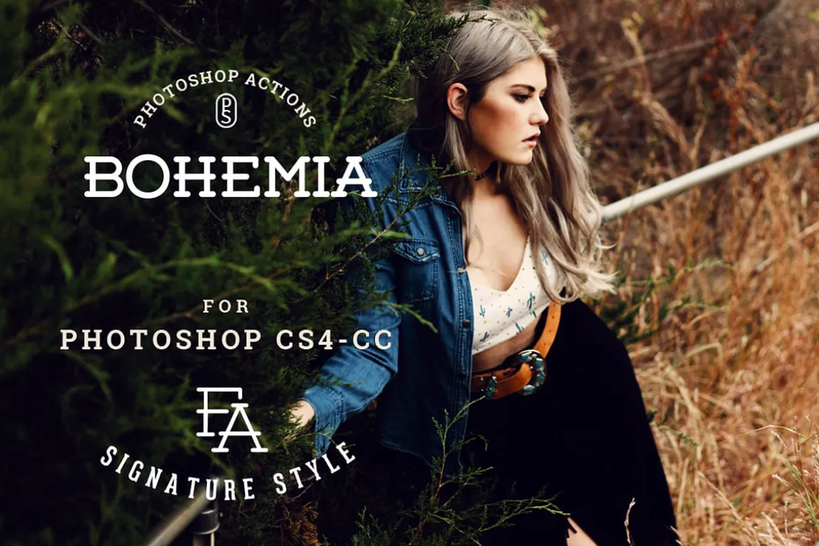 Bohemia Photoshop Actions