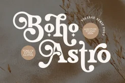 Boho Astro - Vintage Slab Serif