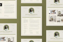 Boho CV Resume