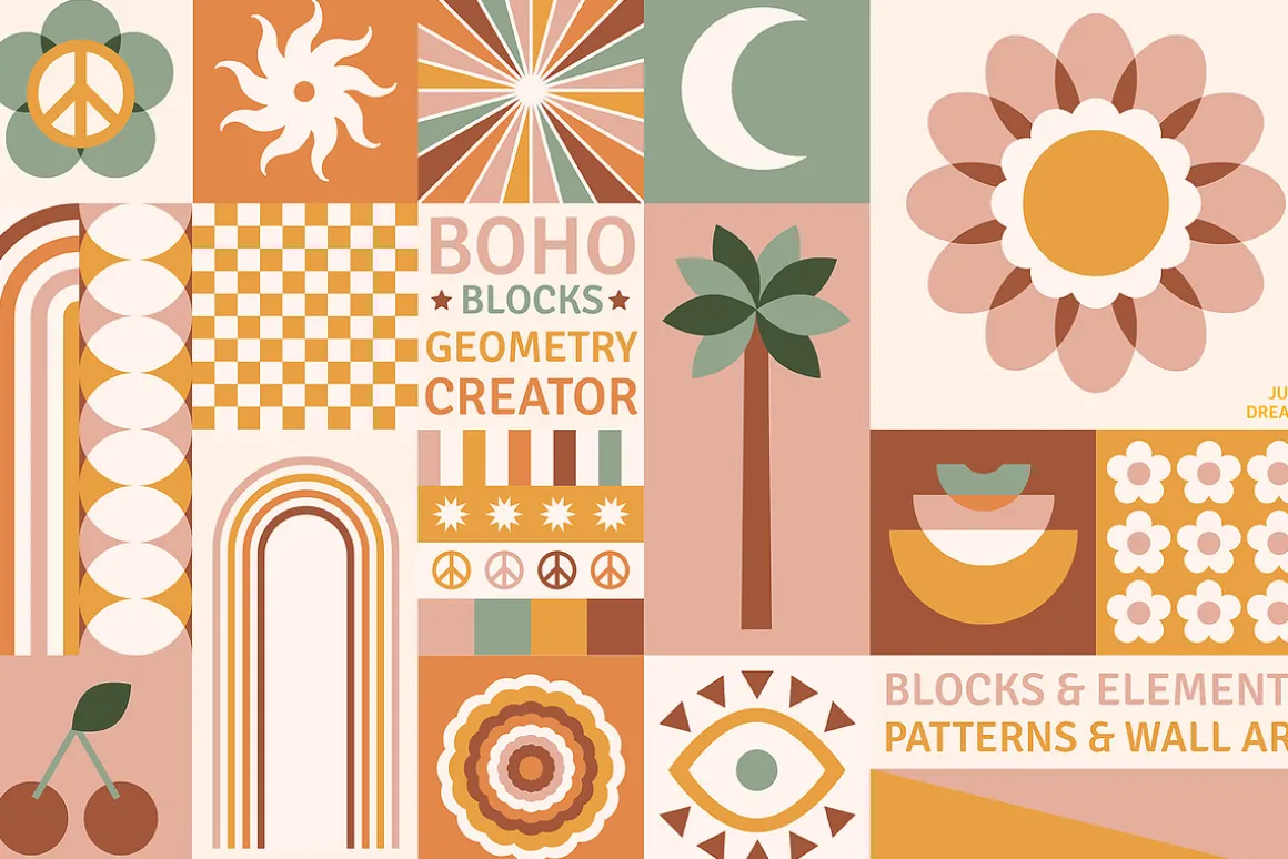 Boho Blocks Geometry Creator