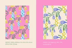 Boho Chic floral patterns