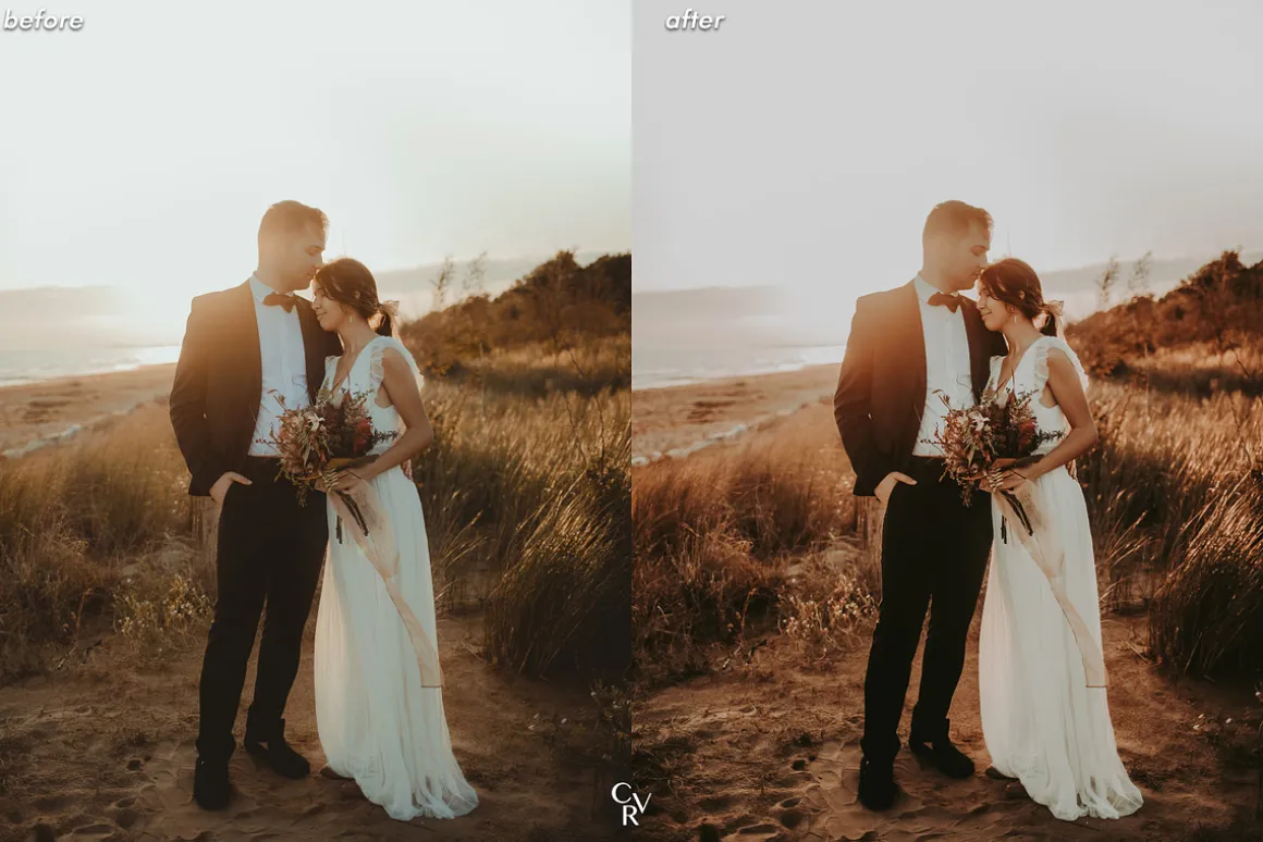 10 Boho Wedding Lightroom Presets