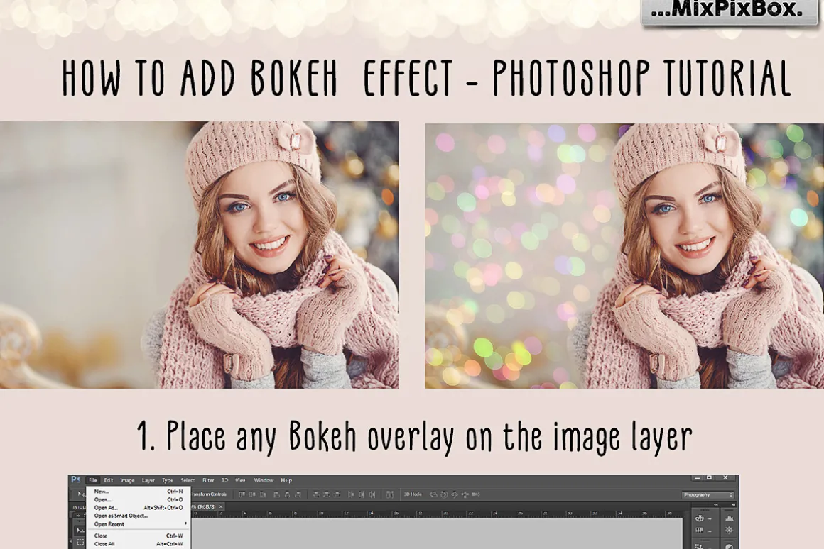 100 Bokeh Photo Overlays