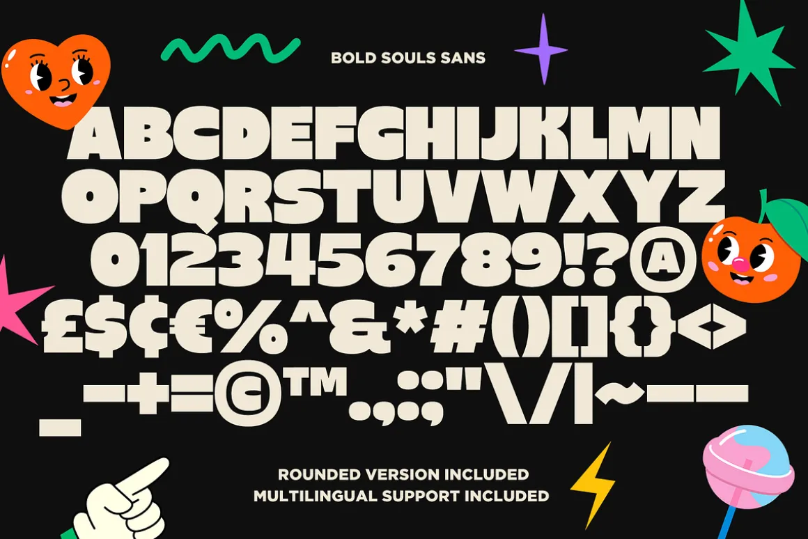 Bold Souls Font Duo