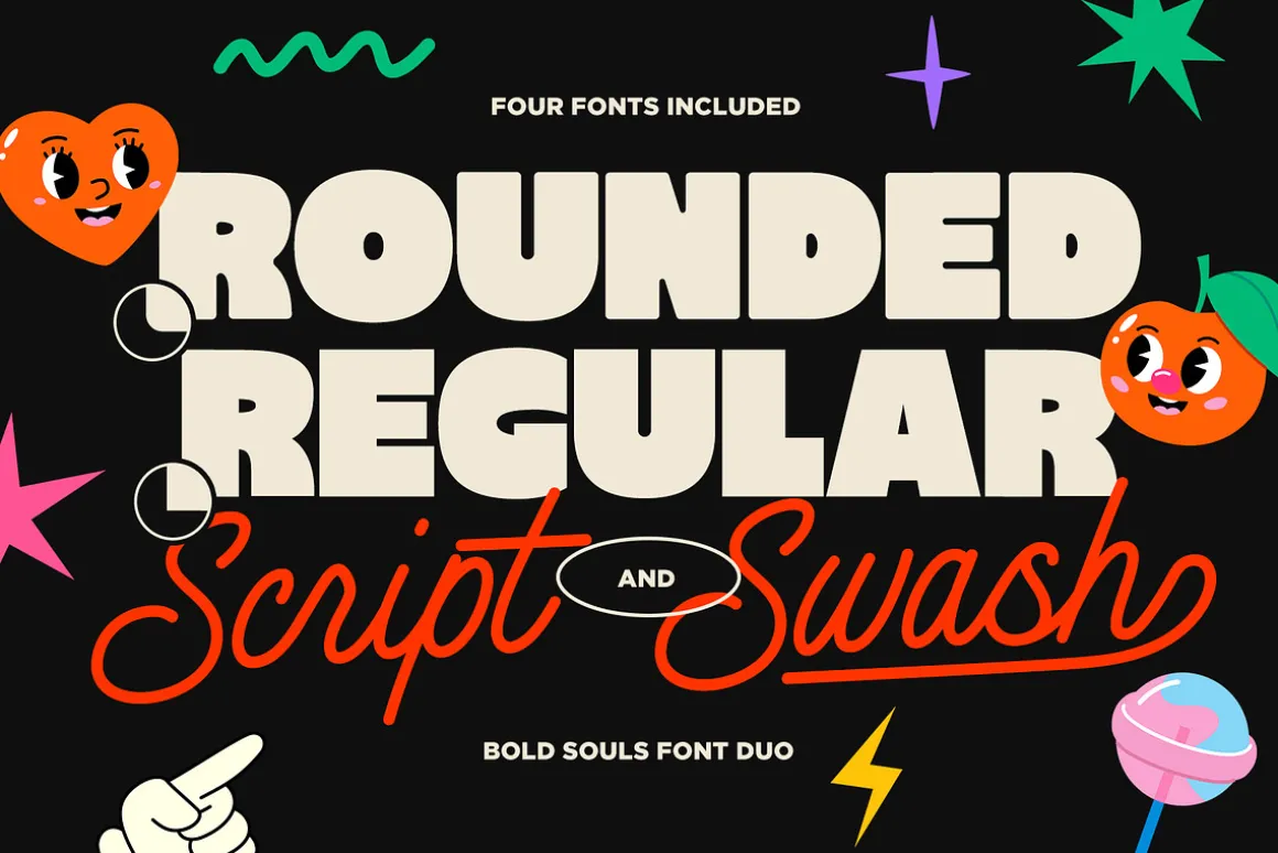 Bold Souls Font Duo