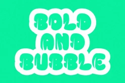 Boldare - Bubble Font