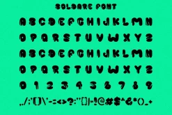 Boldare - Bubble Font