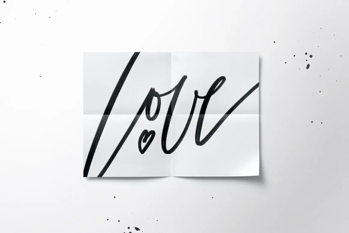 Bold Calligraphy for Procreate