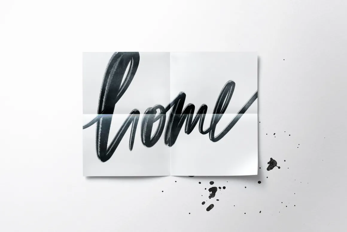 Bold Calligraphy for Procreate
