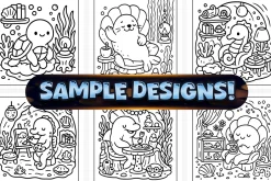 Bold Easy Ocean Home Coloring Pages