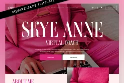 Bold Pink Faceless Coaching Template