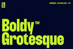 Boldy Grotesque | Condensed Font