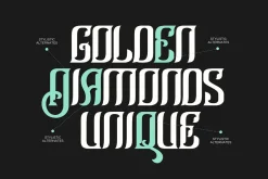 Bollek - Ornate Blackletter Font