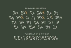 Bolliamih - Medieval Script Font