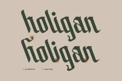 Bolliamih - Medieval Script Font