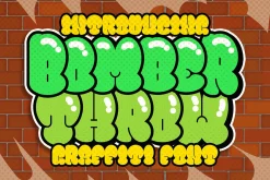 Bomber Throw Graffiti Font