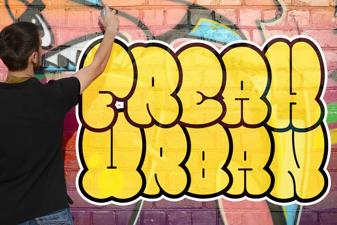 Bomber Throw Graffiti Font