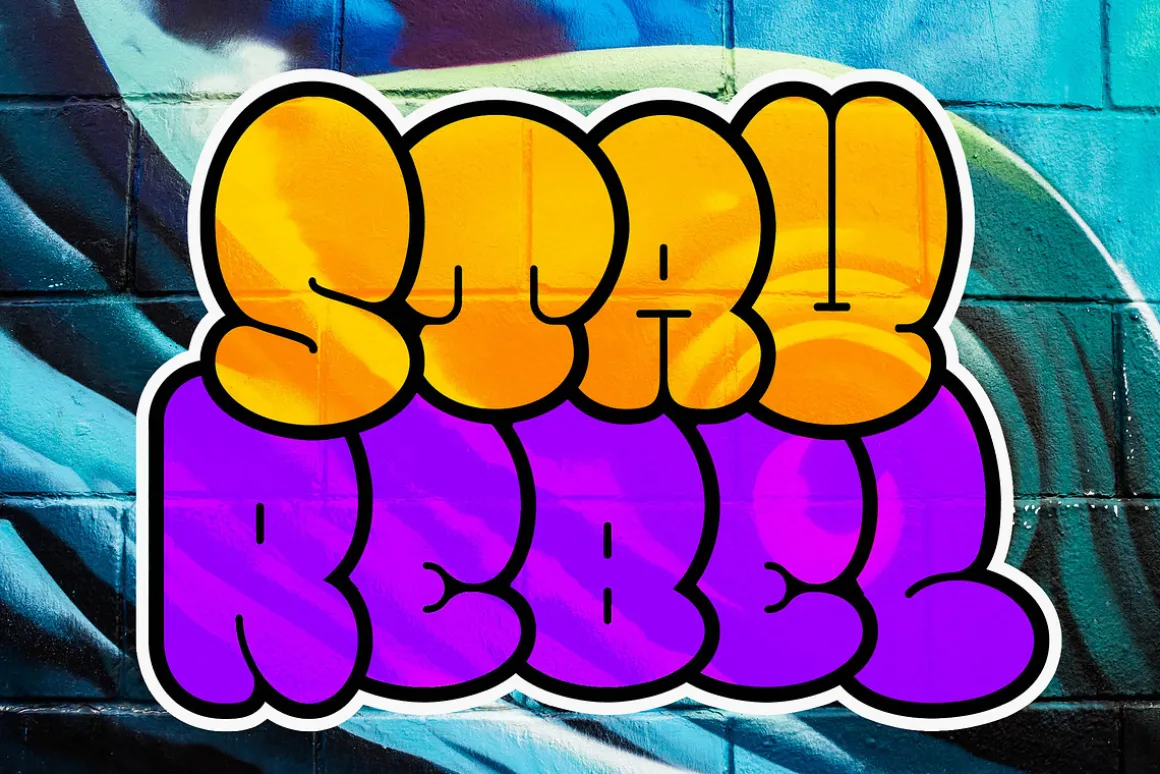 Bomber Throw Graffiti Font