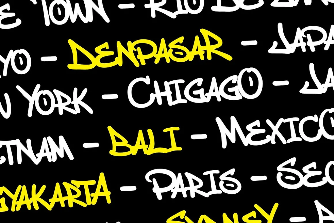 Bomber Urban - Graffiti Font