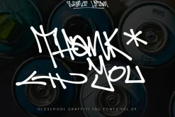 45 Bombing – Street Graffiti Font