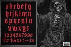BONES Blackletters Gothic Display