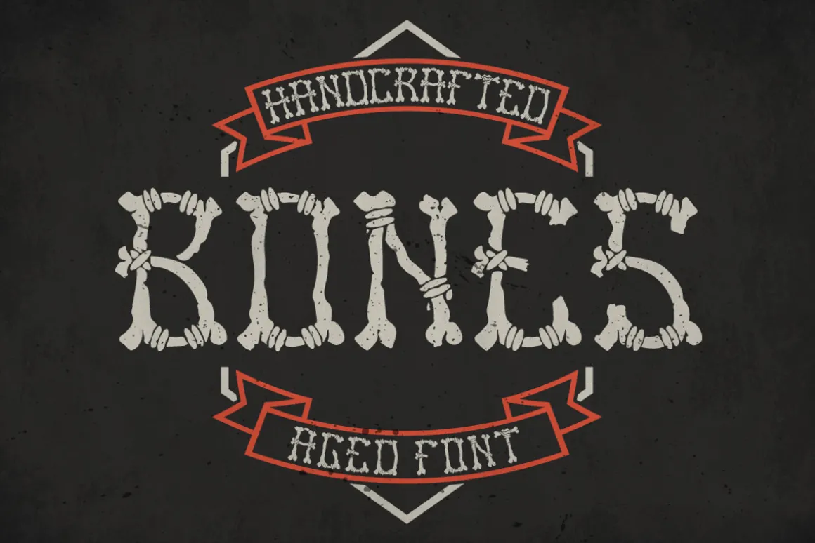 Bones Typeface