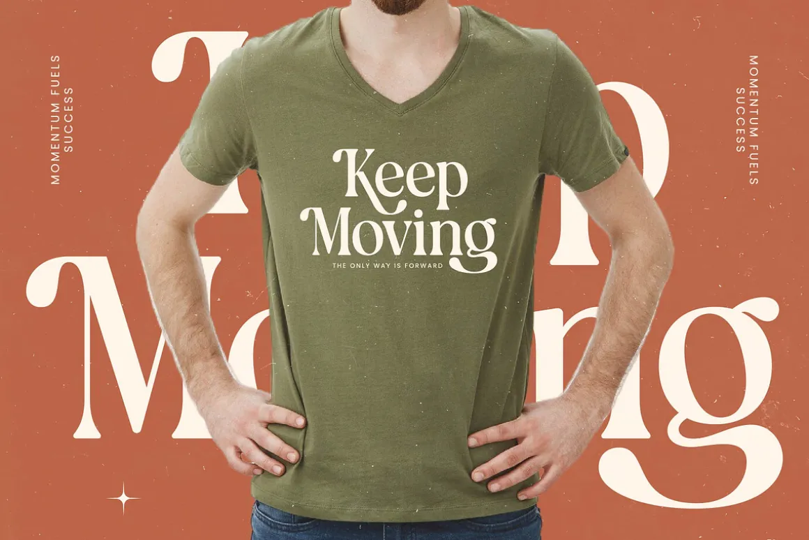 Bonfire Glisten Modern Serif Font