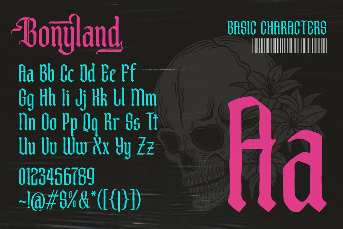 Bonyland Blackletter Font