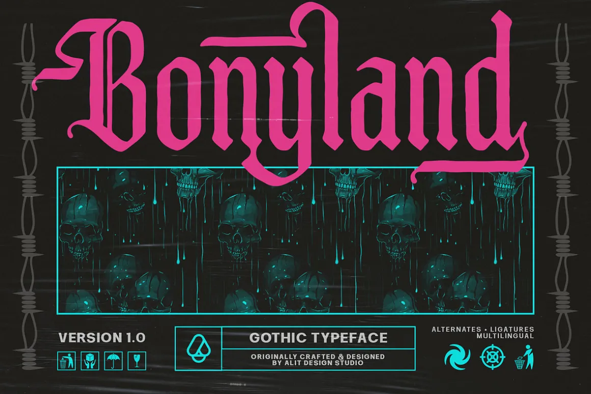 Bonyland Blackletter Font