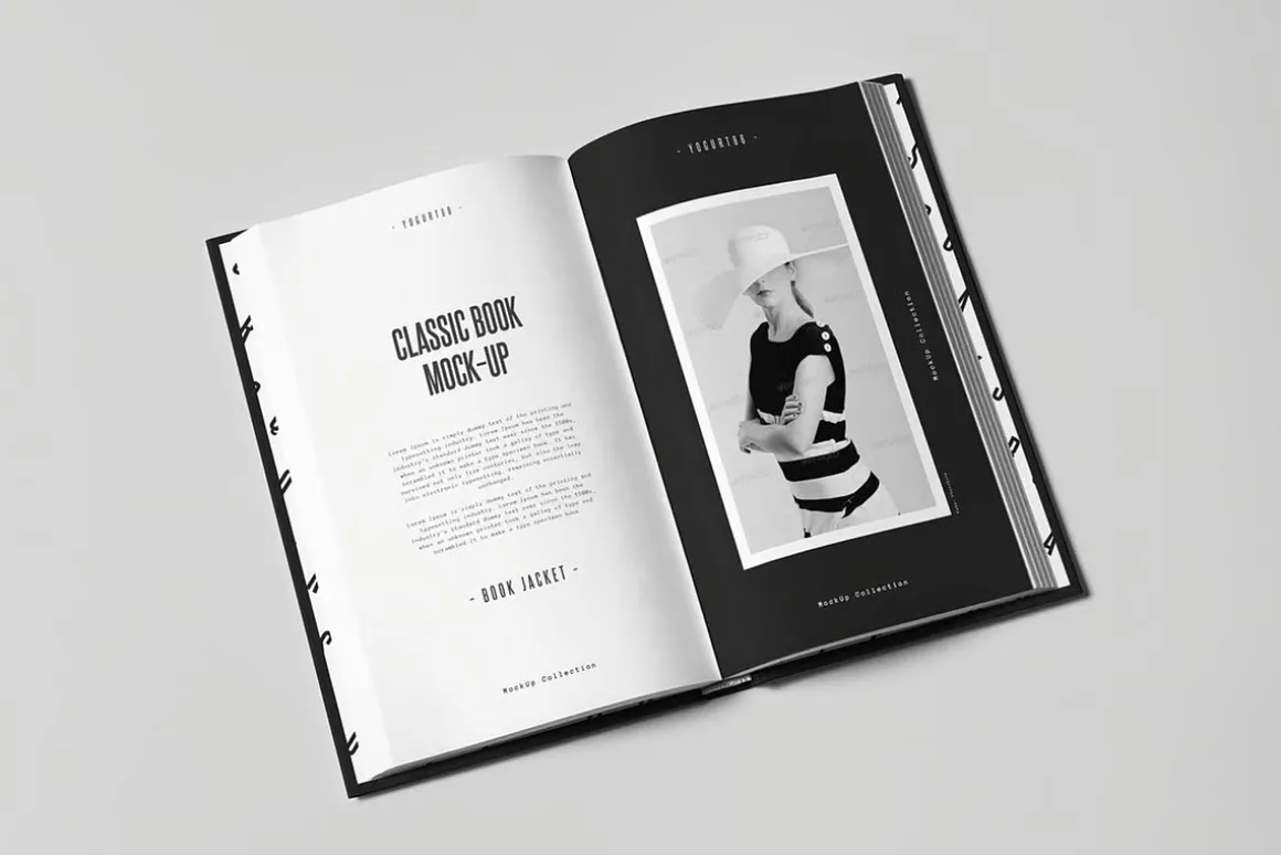 Book / Book Jacket Mock-up