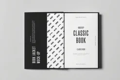 Book / Book Jacket Mock-up