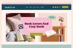 Bookish Squarespace Template