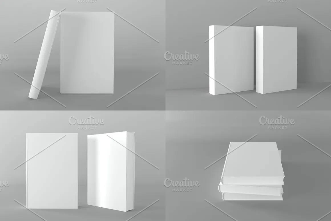 Books Cover Mockups Vol 1