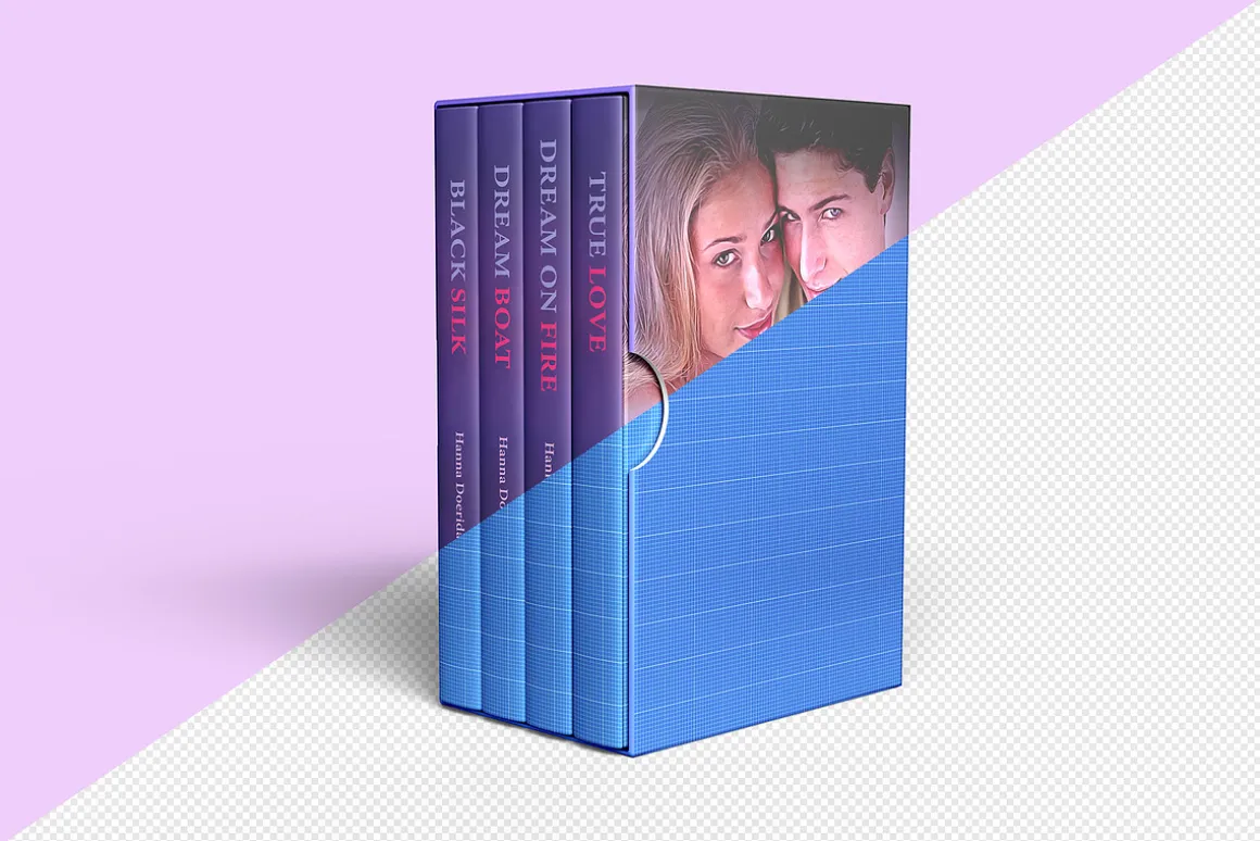 Book Set Boxes Mockup - 18 views