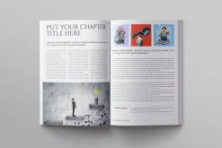 Book Title Layout Design Template