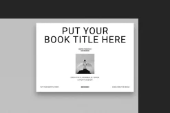 Book Title Layout Design Template