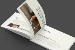 Book Title Layout Landscape Template