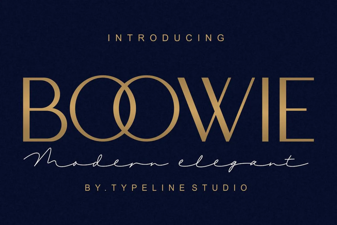 Boowie || Modern minimalist elegant.
