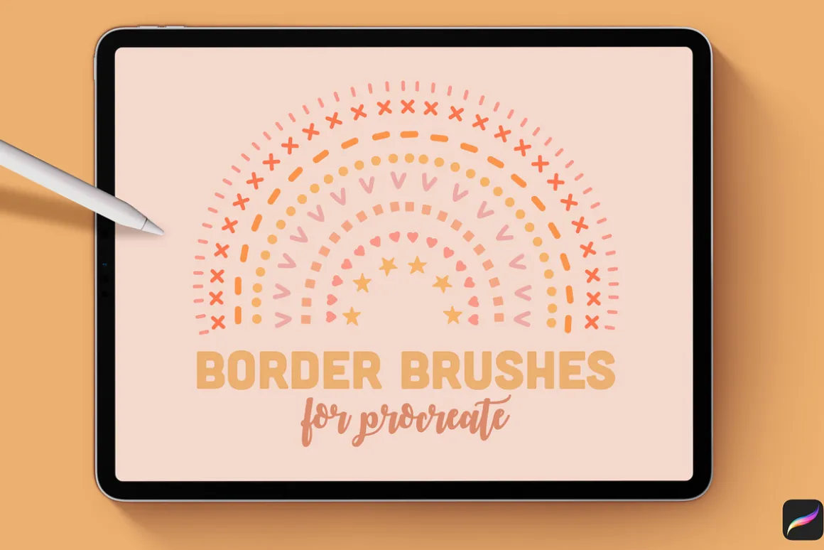 Border Brushes for Procreate