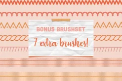 Border Brushes for Procreate